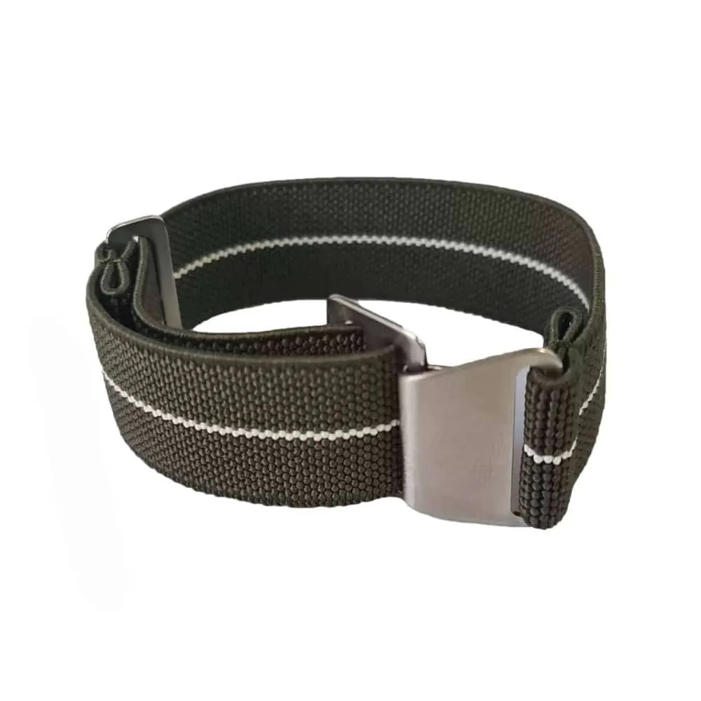 18mm Paratrooper watch straps - Army Green