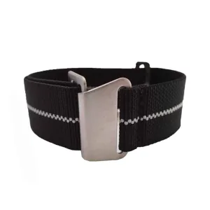 18mm Paratrooper watch straps - Black