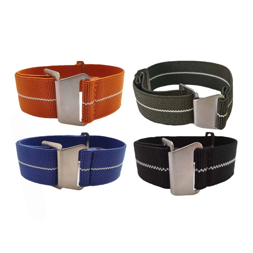 18mm Paratrooper watch straps - Blue