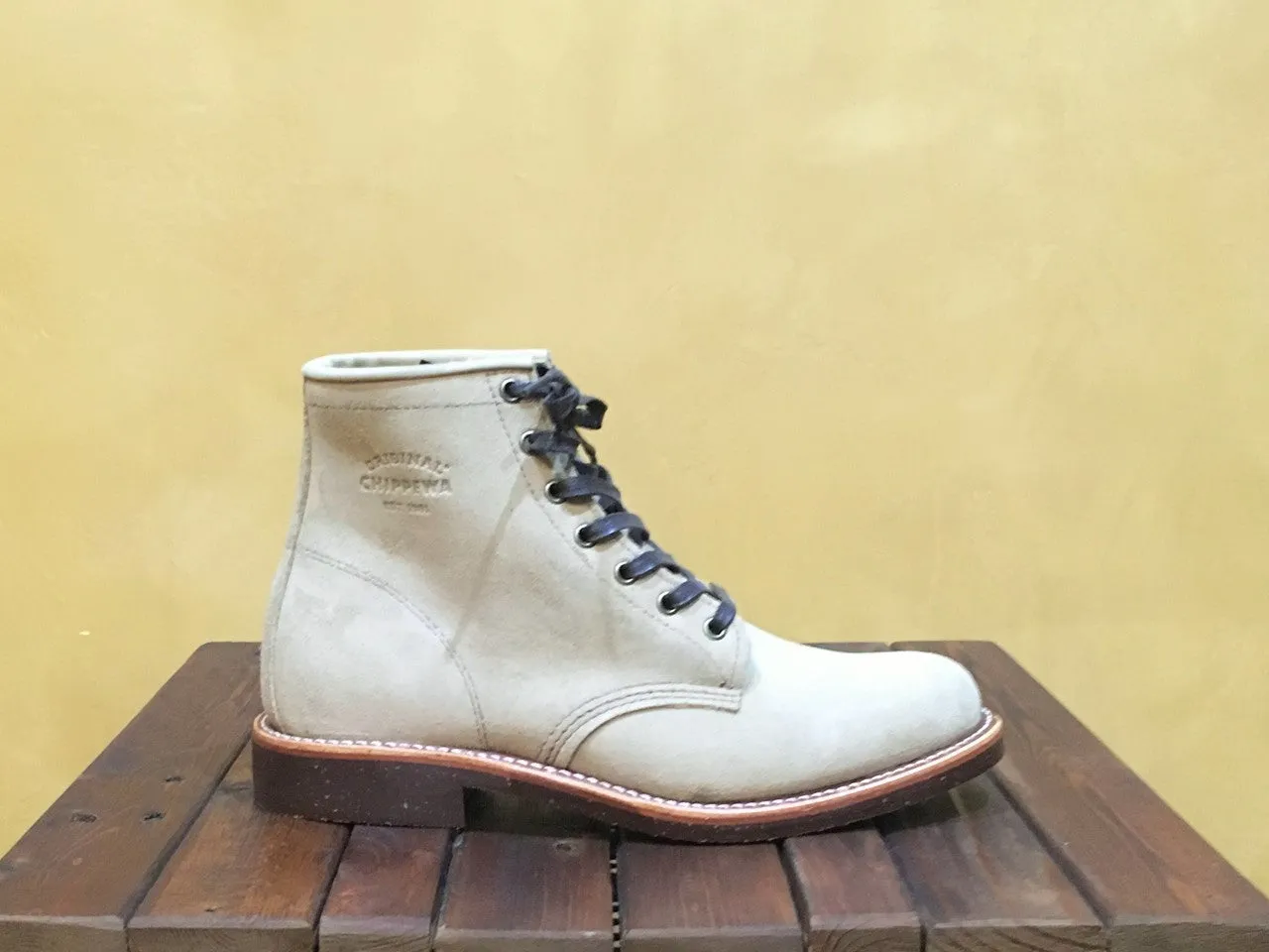 1901M27 Chippewa Boots 6inch Sand Suede Service Boots　　