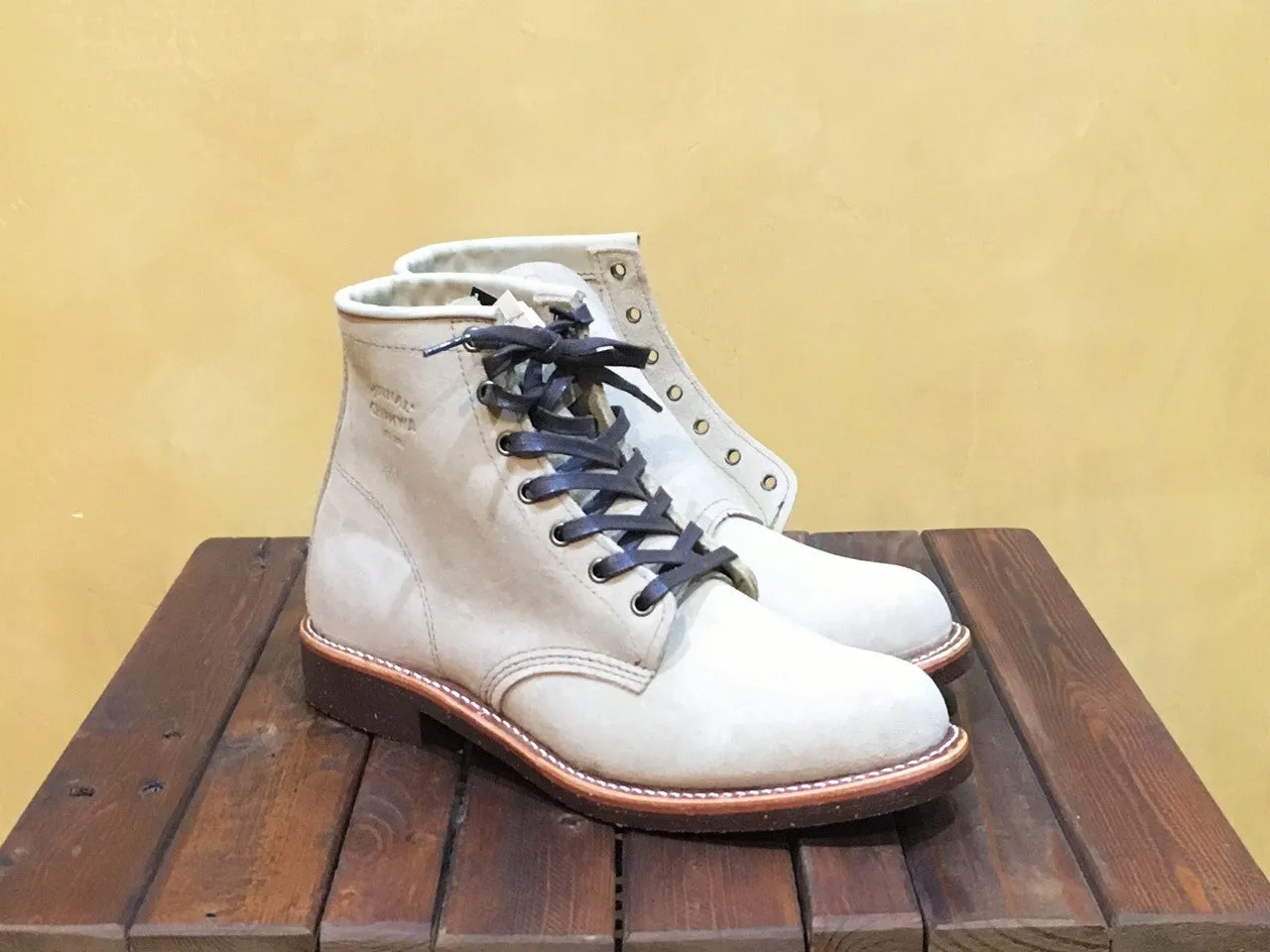 1901M27 Chippewa Boots 6inch Sand Suede Service Boots　　