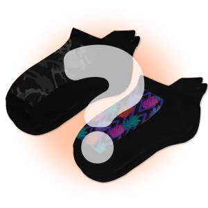 2 Pair Mystery Ankle Socks