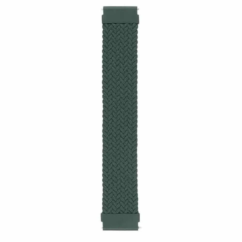 20mm Braided Solo Loop Band,Size:XL(165mm) - Army Green