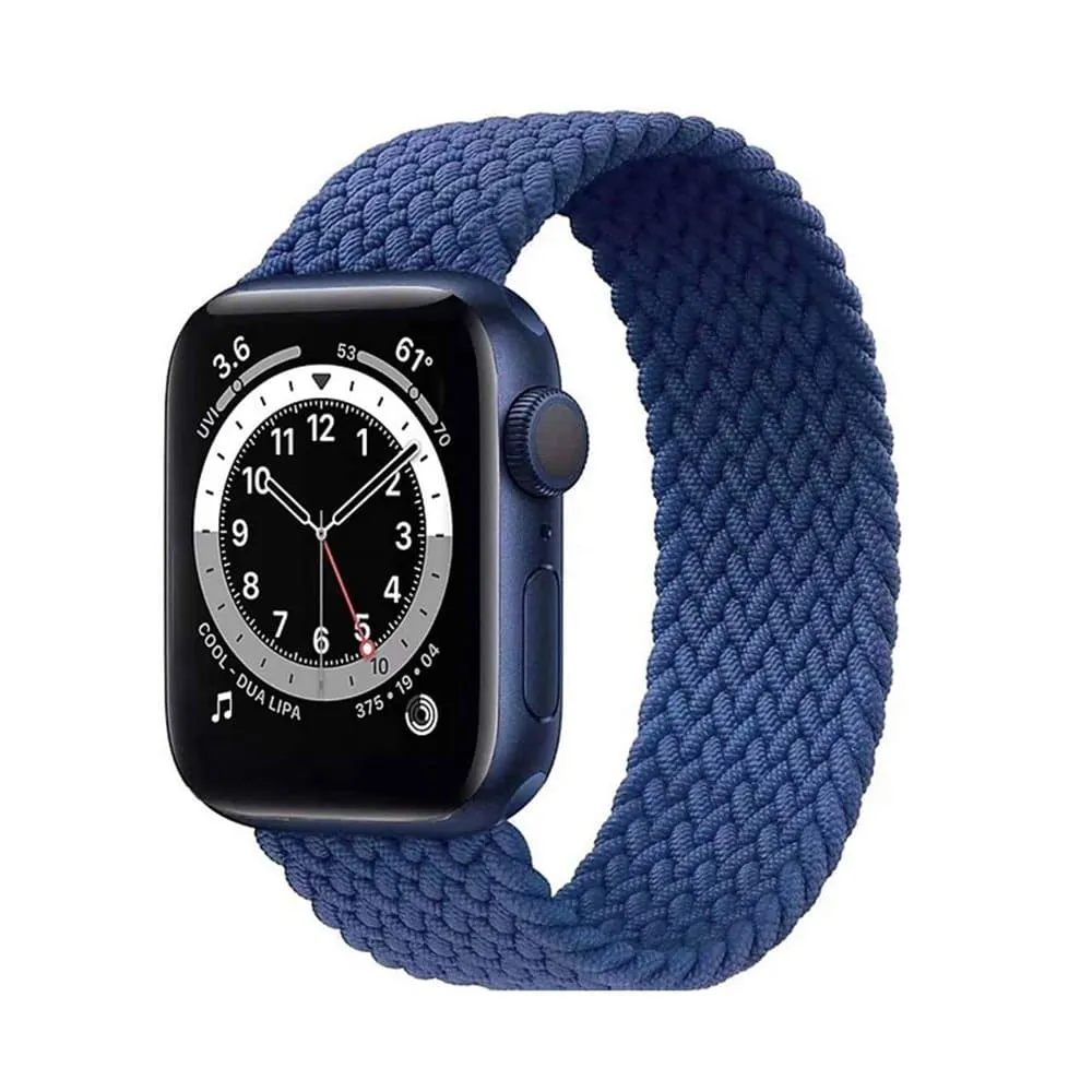 20mm Braided Solo Loop Band,Size:XL(165mm) - Army Green