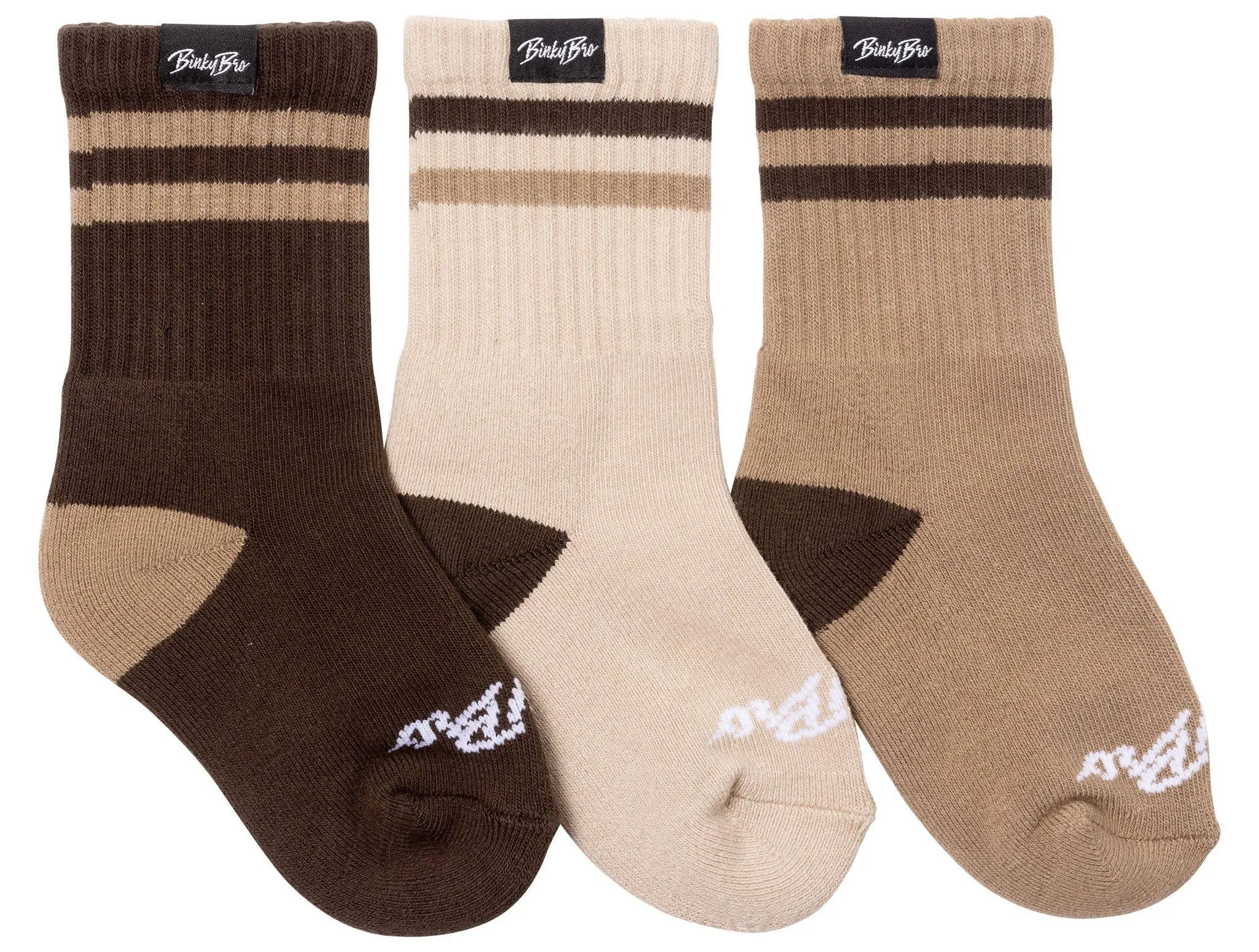 3-Pack Brown socks