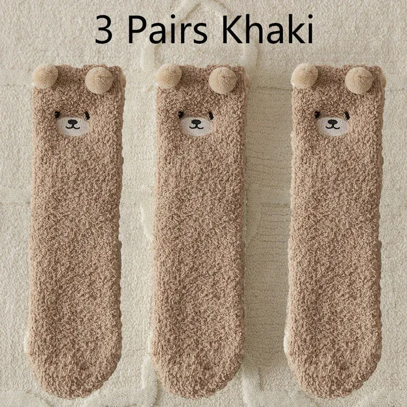 3 Pairs Winter Socks