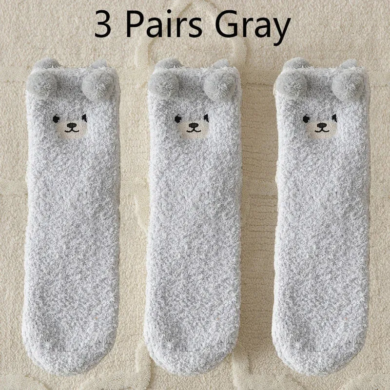 3 Pairs Winter Socks