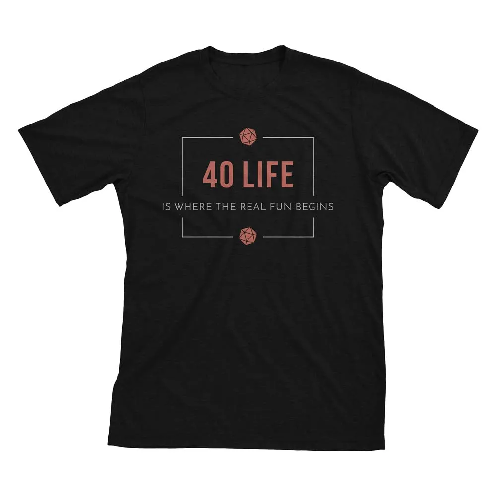 40 Life EDH - Magic the Gathering Unisex T-Shirt