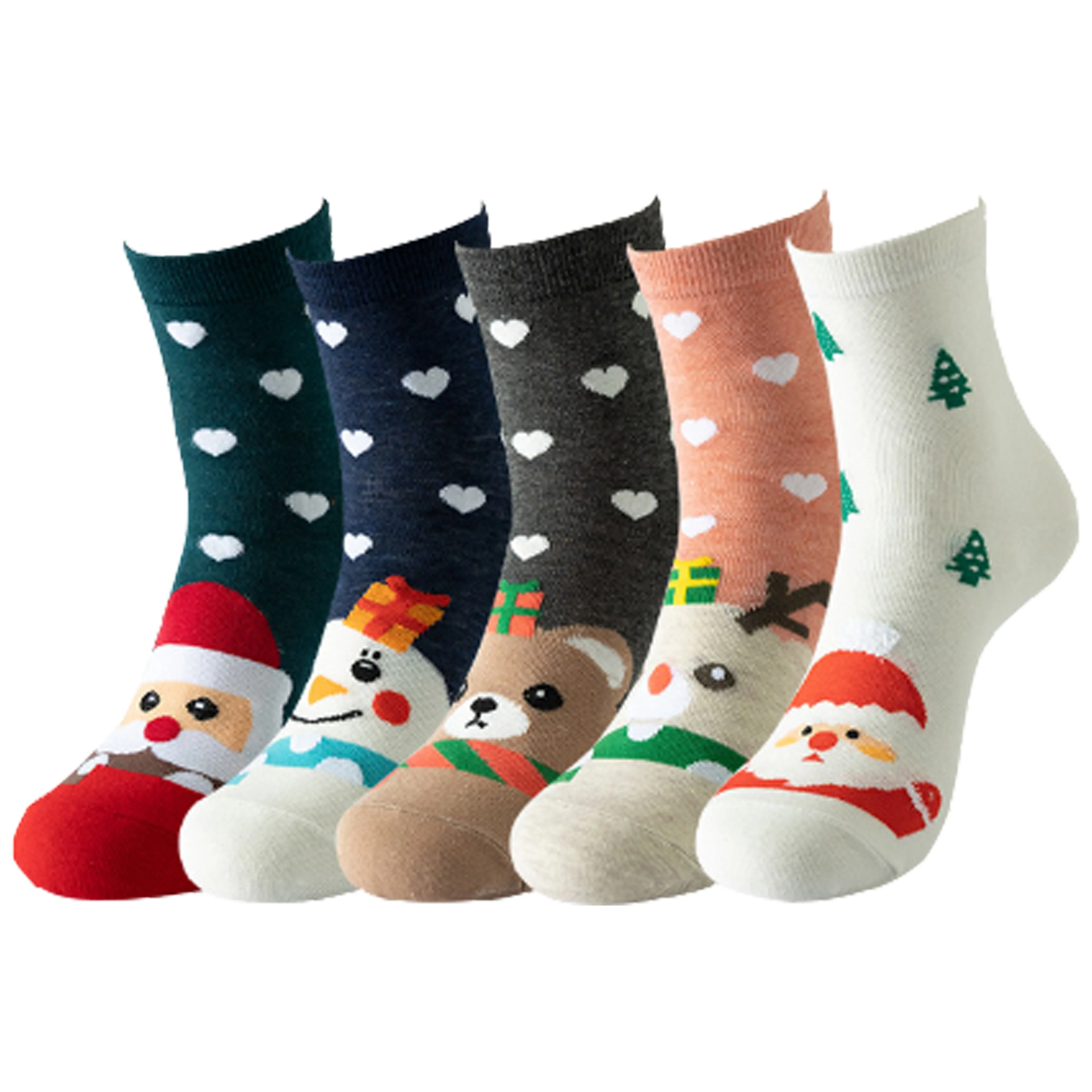 5 Pack Novelty Animal Socks