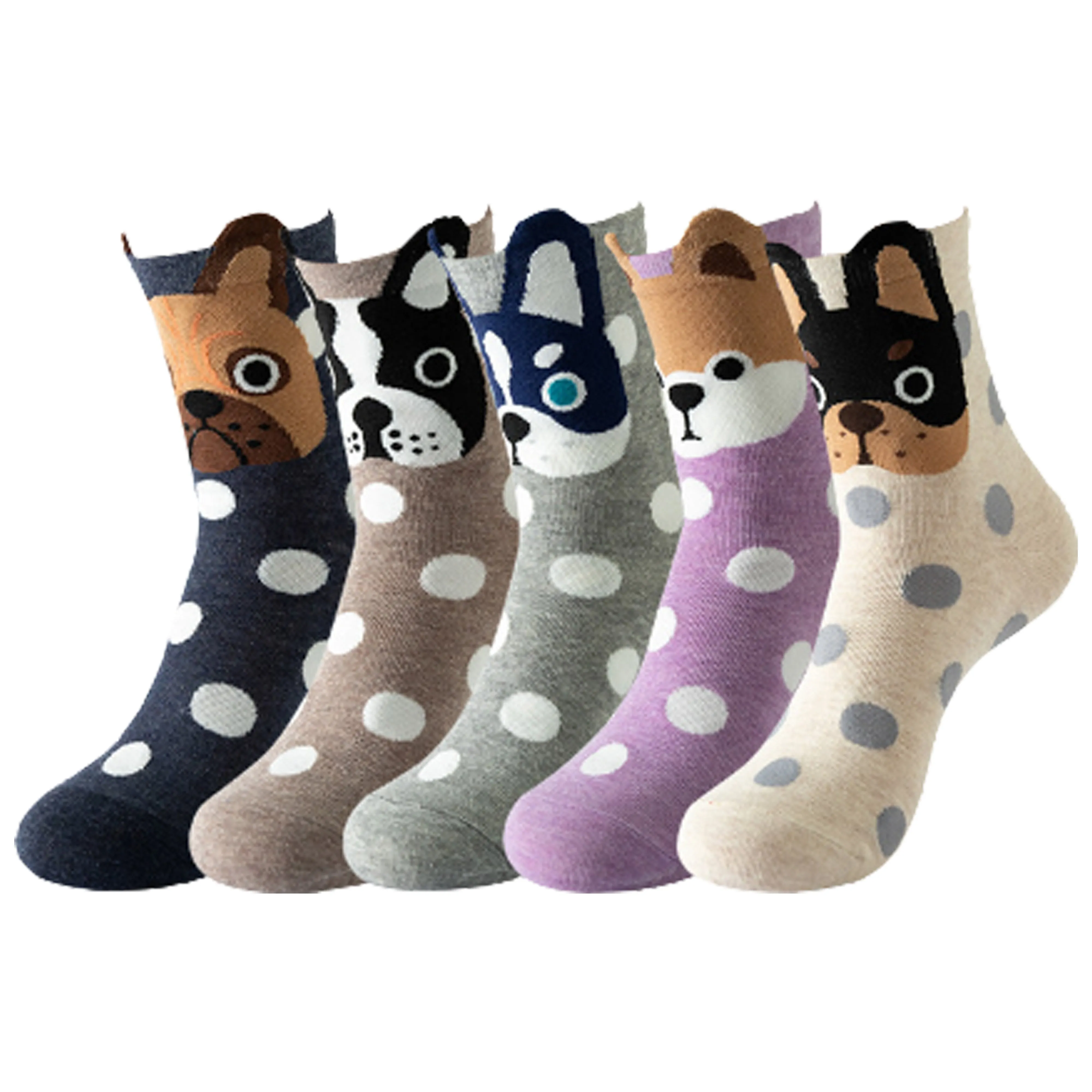 5 Pack Novelty Animal Socks