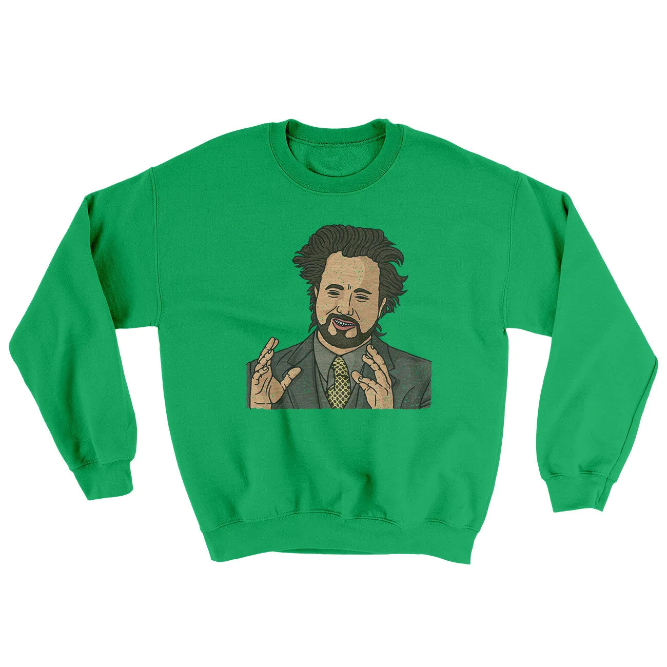 Alien Guy Meme Ugly Sweater