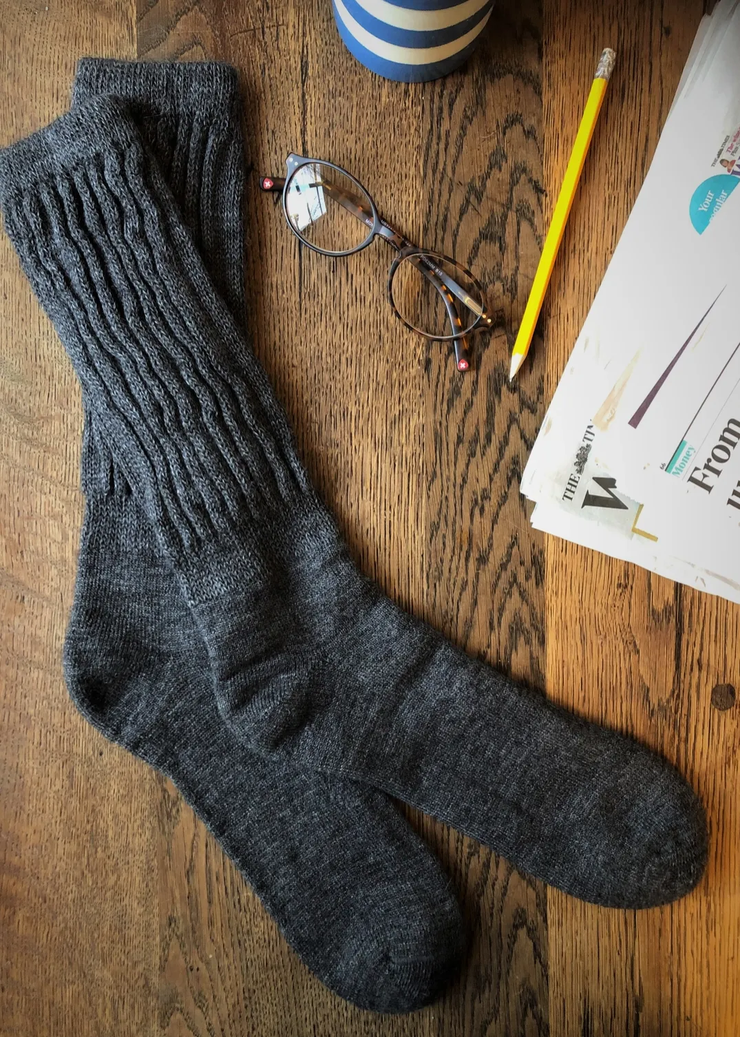 Alpaca Socks - Charcoal (Unisex)