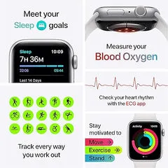 Apple Watch Series 6 GPS, 40mm Aluminium Case with Pink Sport Band (Refurbished Grade A)