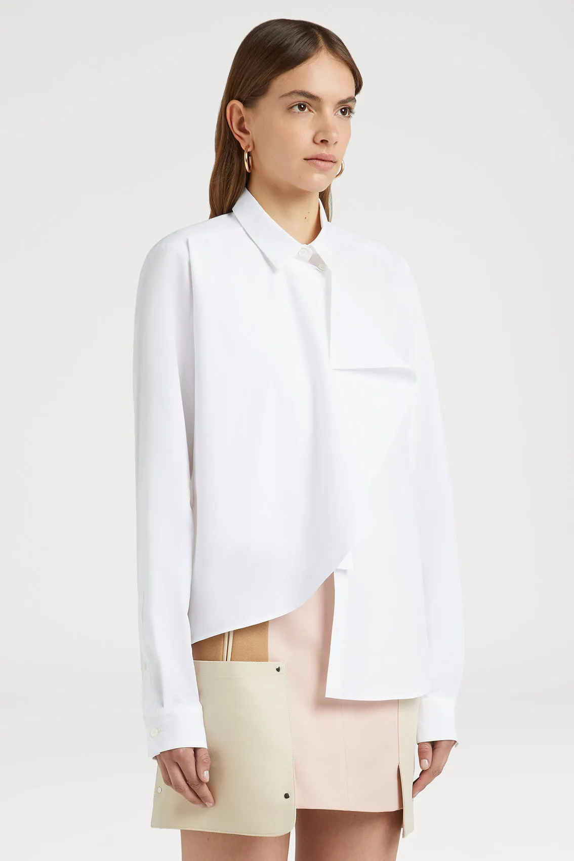 ASYMMETRIC LONG SLEEVE SHIRT