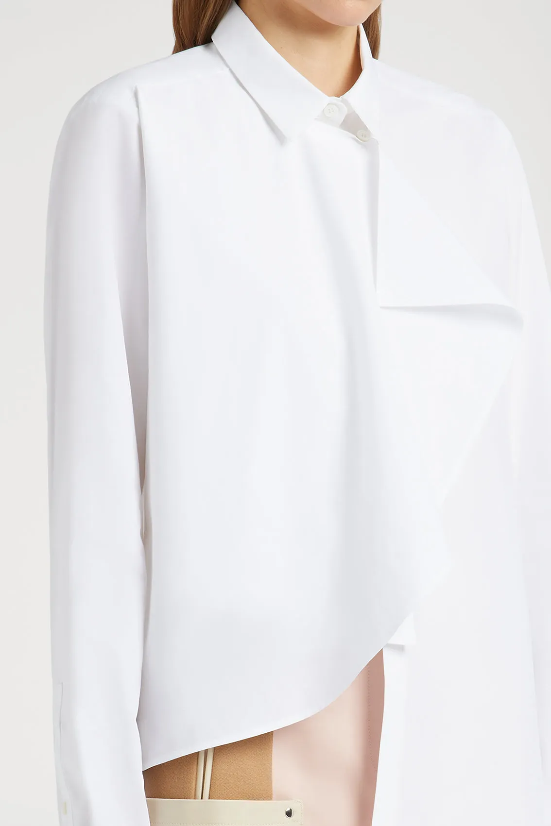 ASYMMETRIC LONG SLEEVE SHIRT