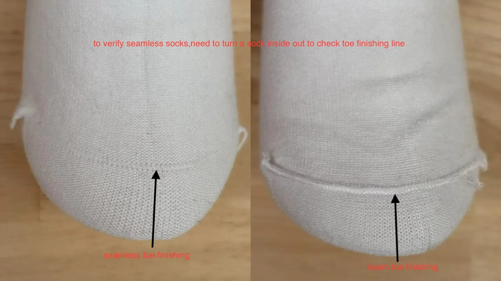 Bamboo a Quarter Crew Cushion Foot Loose Top socks - NO SEAM - Fawn