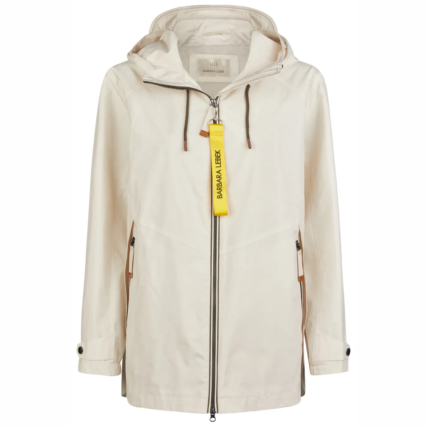 Barbara Lebek Jacket with Hood | Ecru
