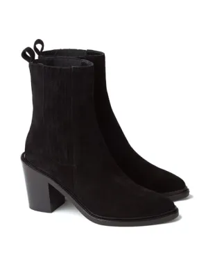 Belstaff Hannalee Ladies Suede Boots Black