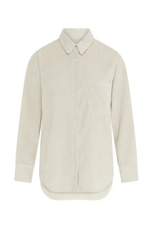 BETTY BEIGE CORDUROY SHIRT