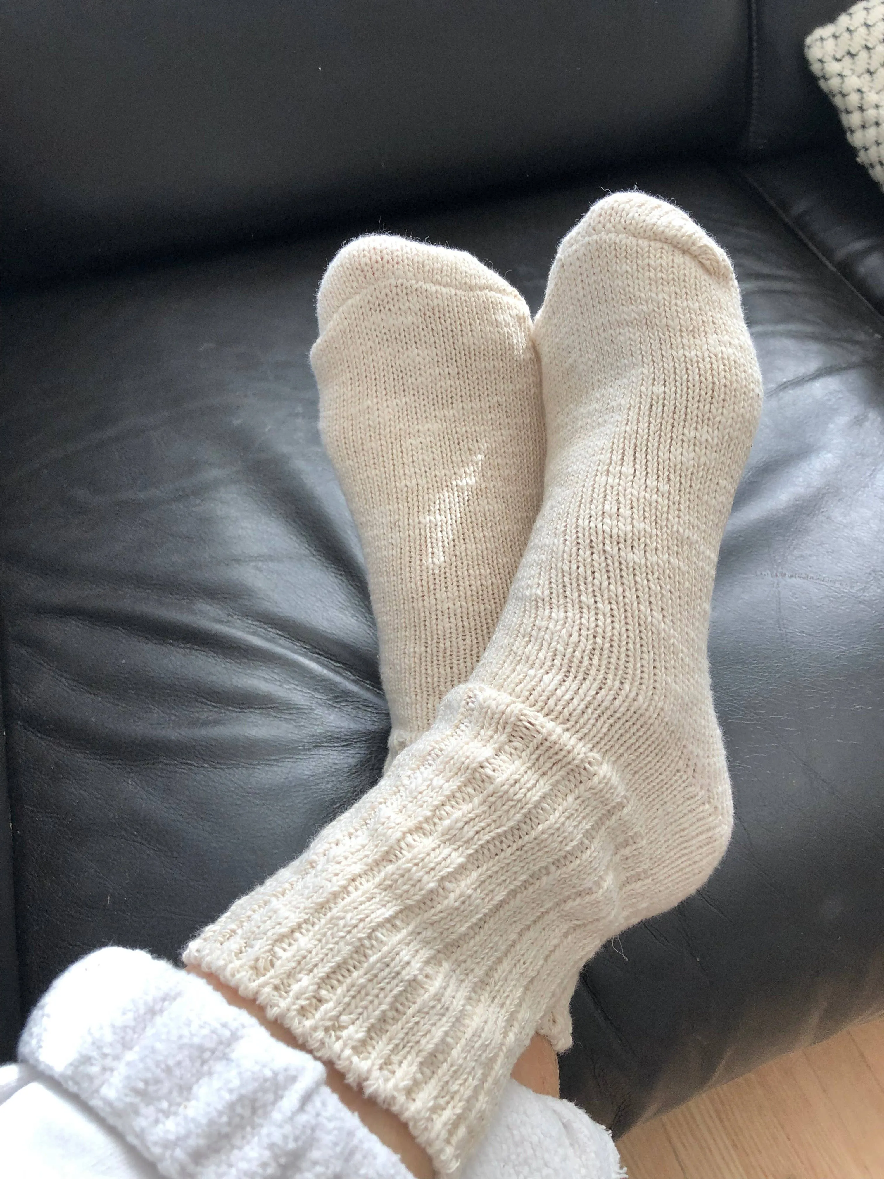 Billy Bamboo | Natural Organic Cotton Slub Socks