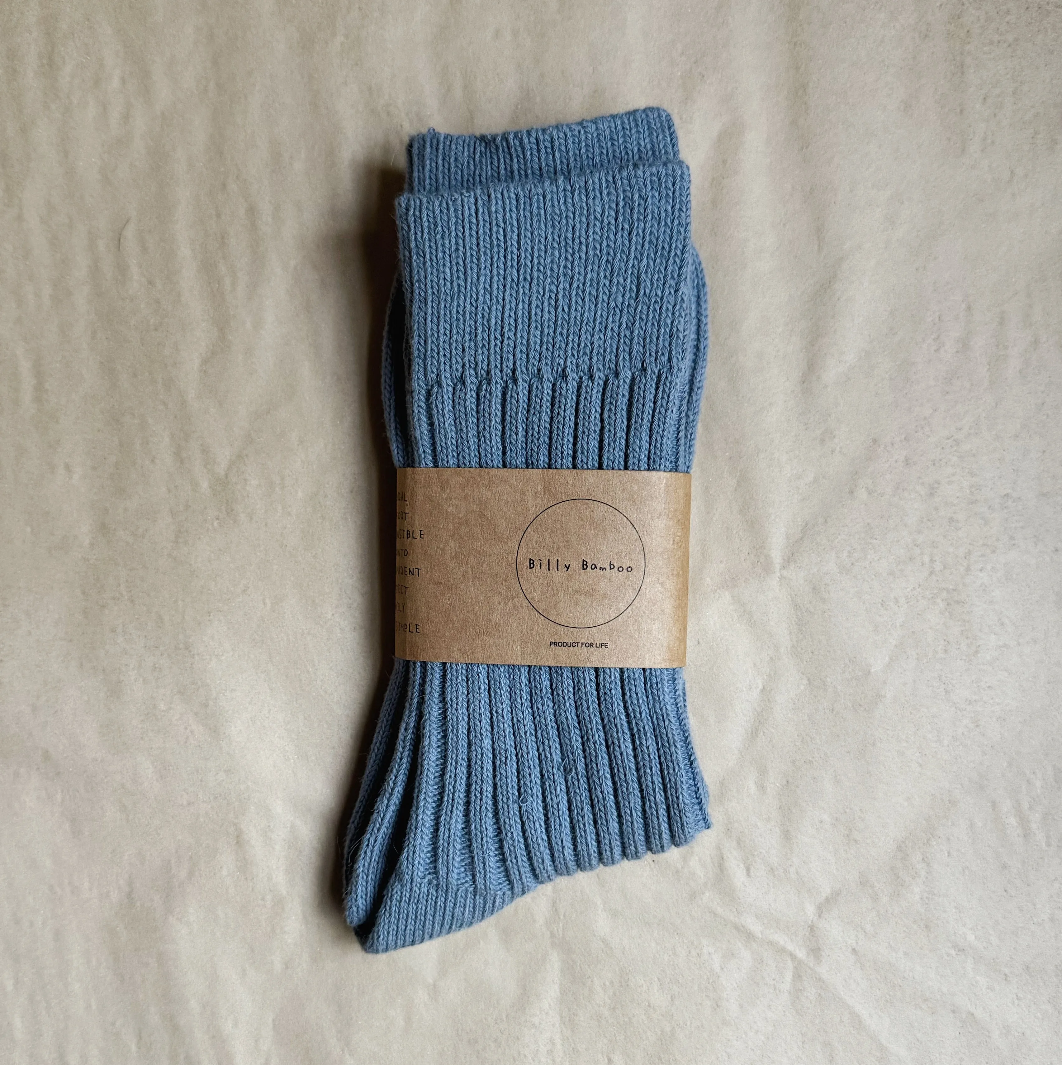 Billy Bamboo | Ribbed Cotton Socks