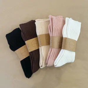 Billy Bamboo | Ribbed Cotton Socks