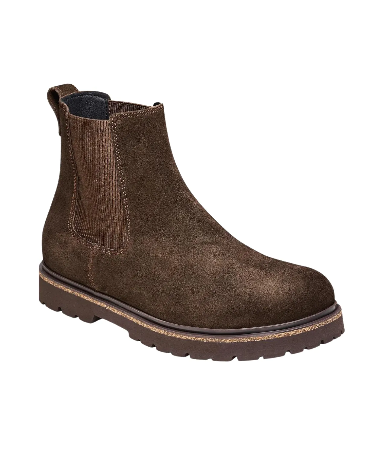 Birkenstock Highwood Suede Leather Mocca Mens Boots