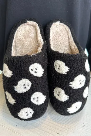 Black Ghost Slippers