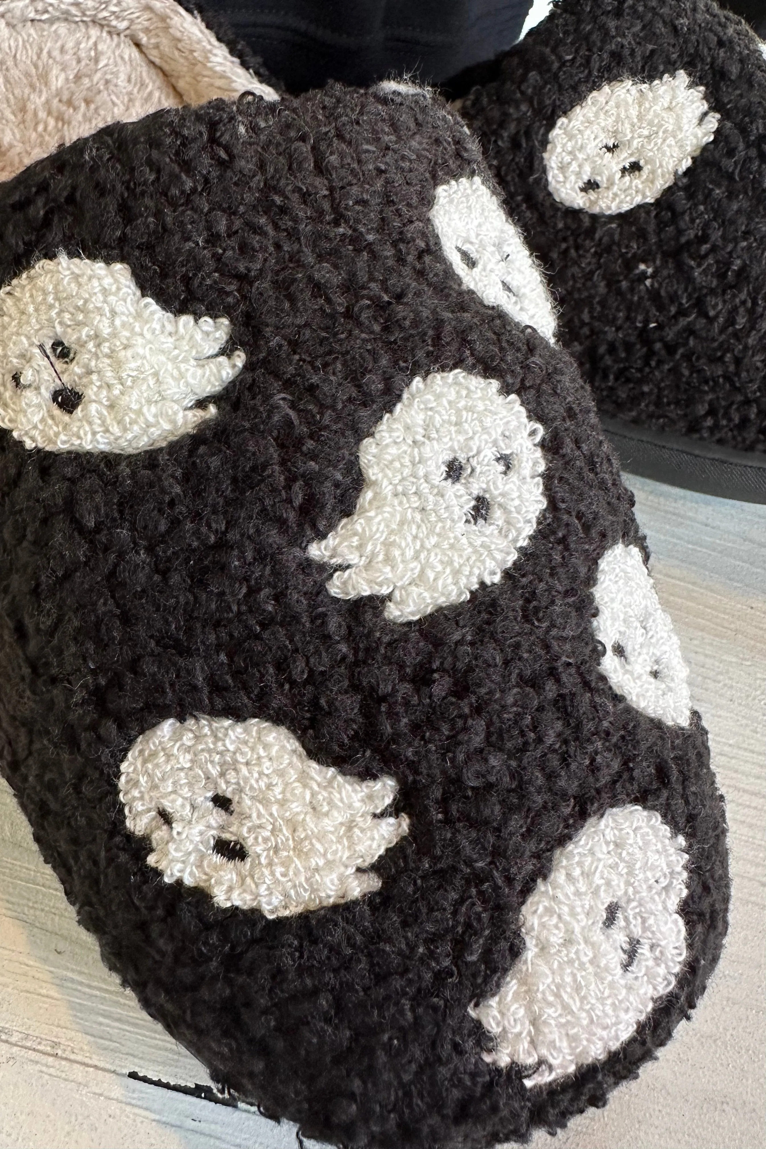 Black Ghost Slippers