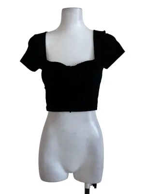 Black Plain Top