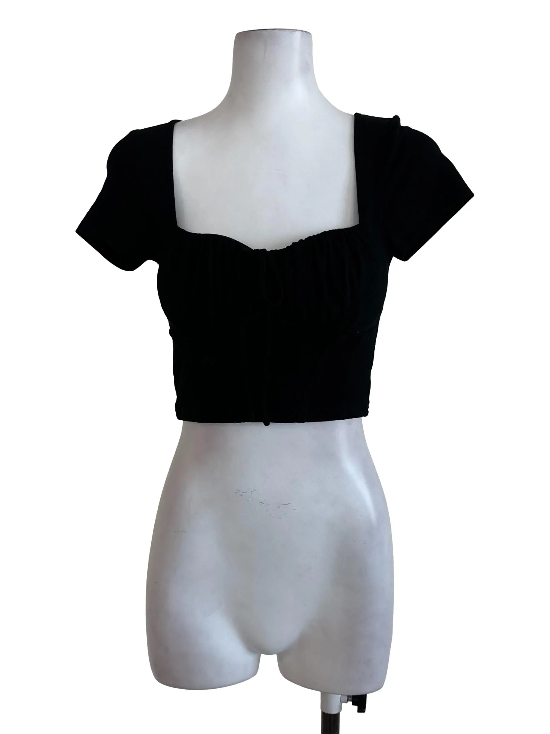 Black Plain Top