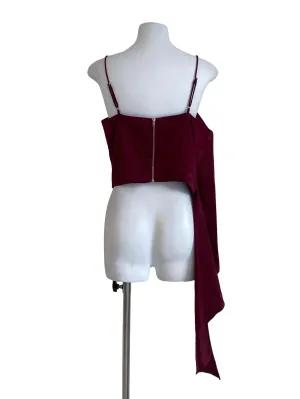 Black Puffy Sleeve Top LB