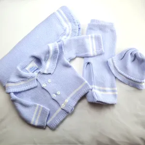 Blue 4 Piece Set