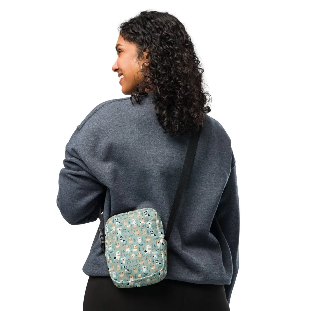 Blue Puppies Crossbody Bag