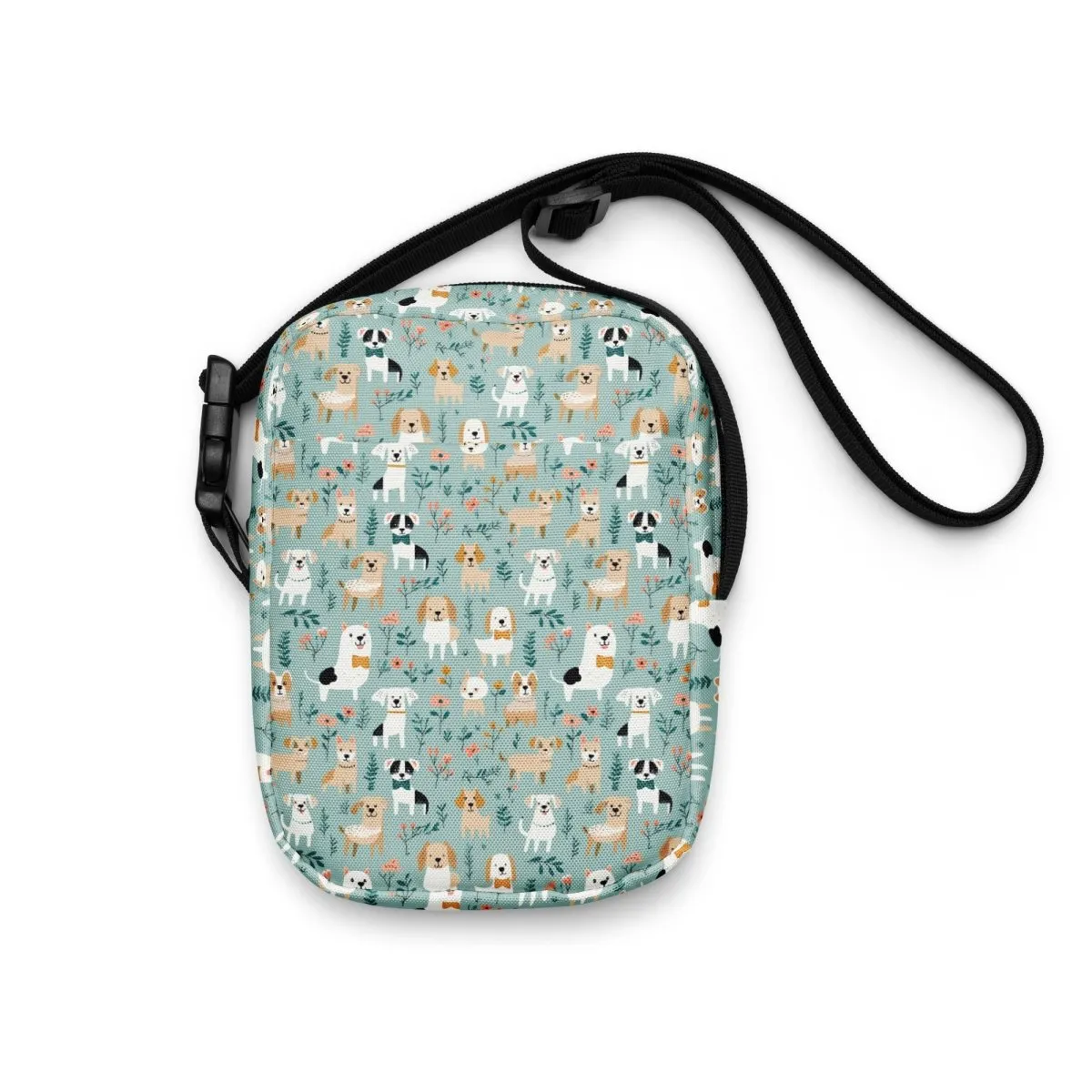 Blue Puppies Crossbody Bag