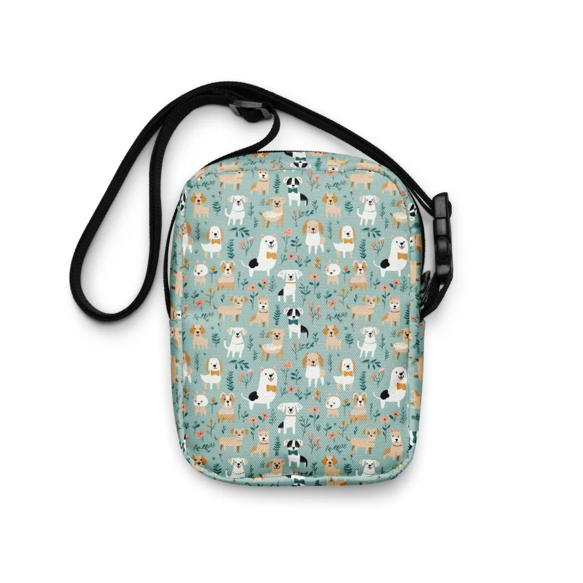 Blue Puppies Crossbody Bag