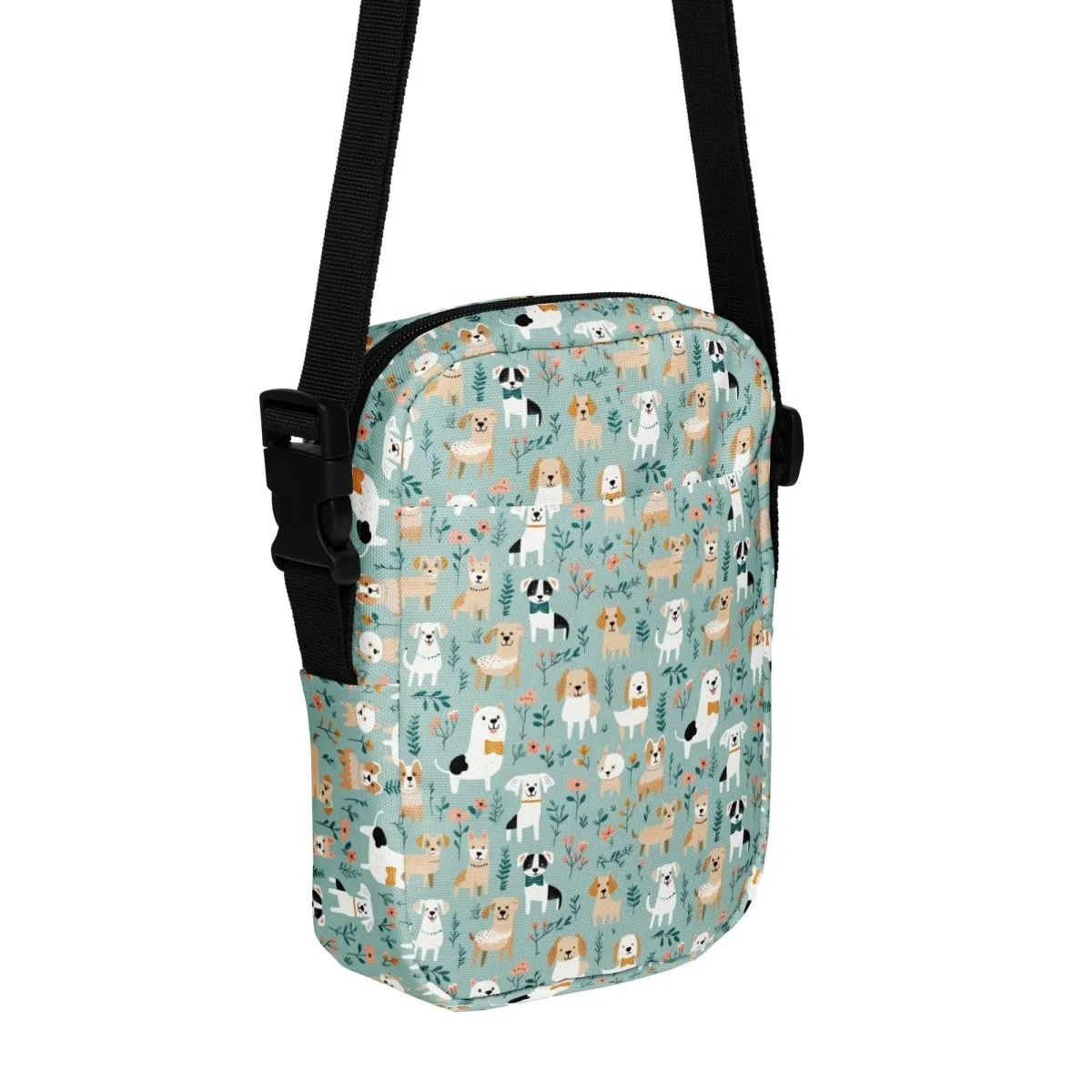 Blue Puppies Crossbody Bag