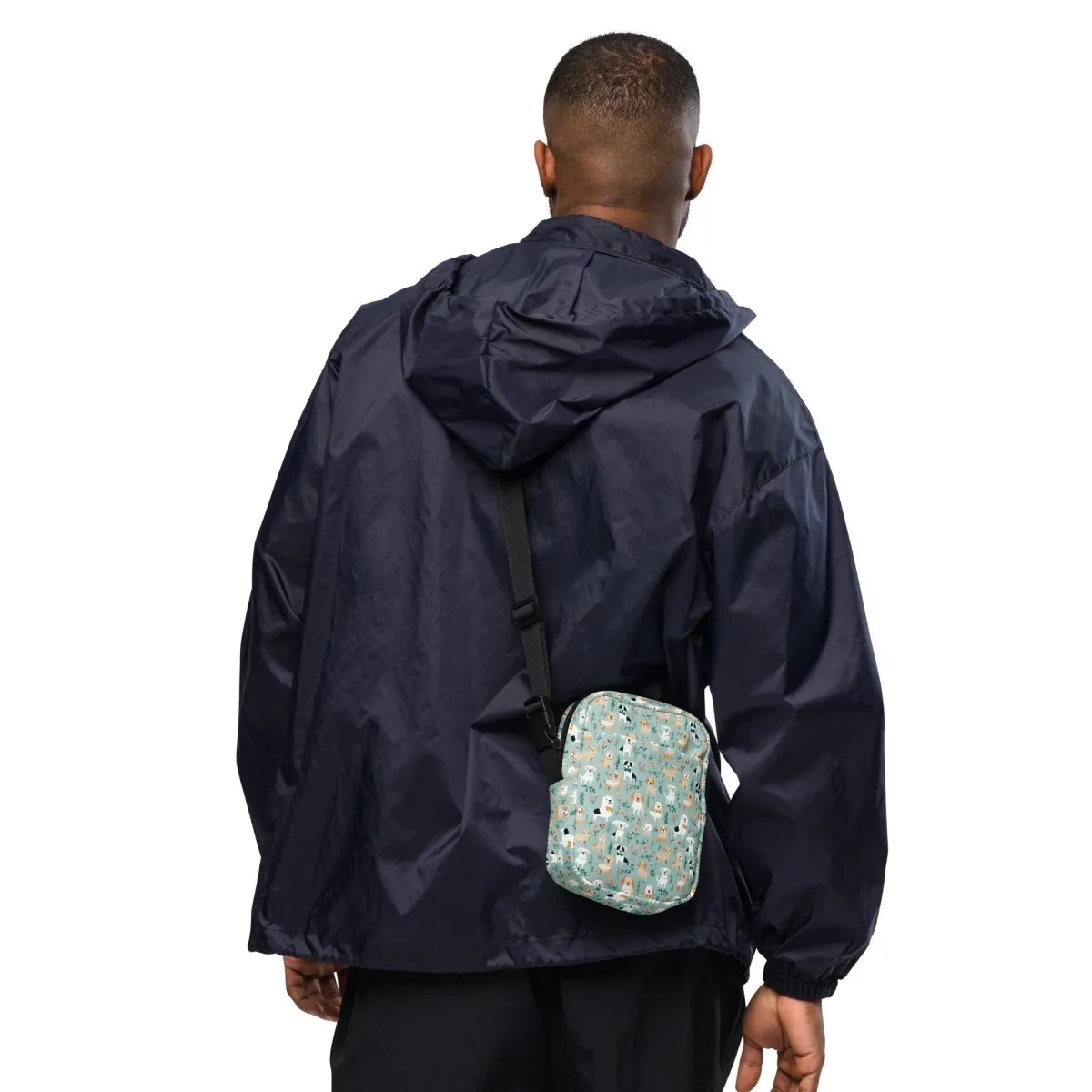 Blue Puppies Crossbody Bag