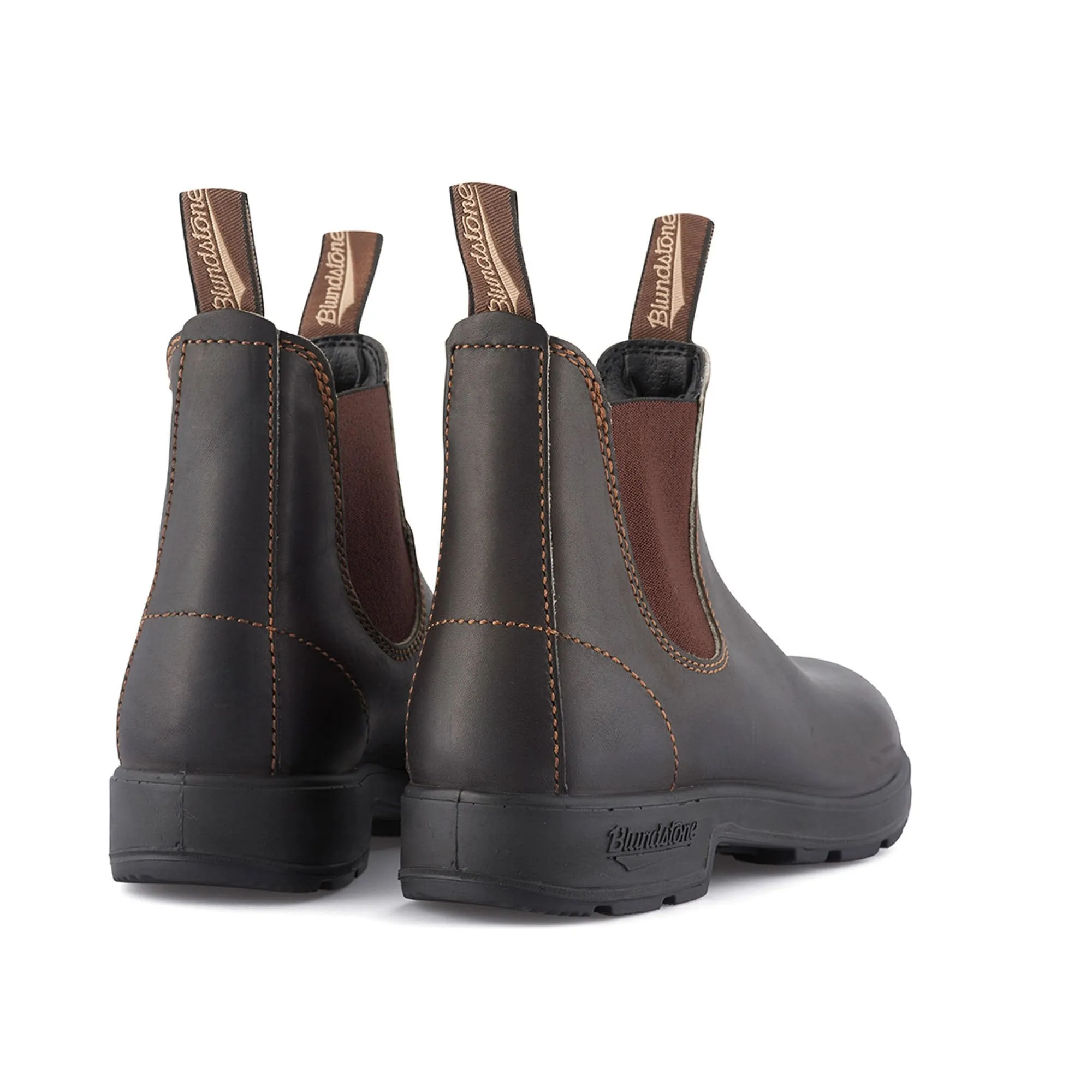 BLUNDSTONE 500 Leather Boots in Stout Brown