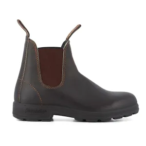 BLUNDSTONE 500 Leather Boots in Stout Brown