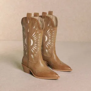 Britney Blues Cowboy Boots