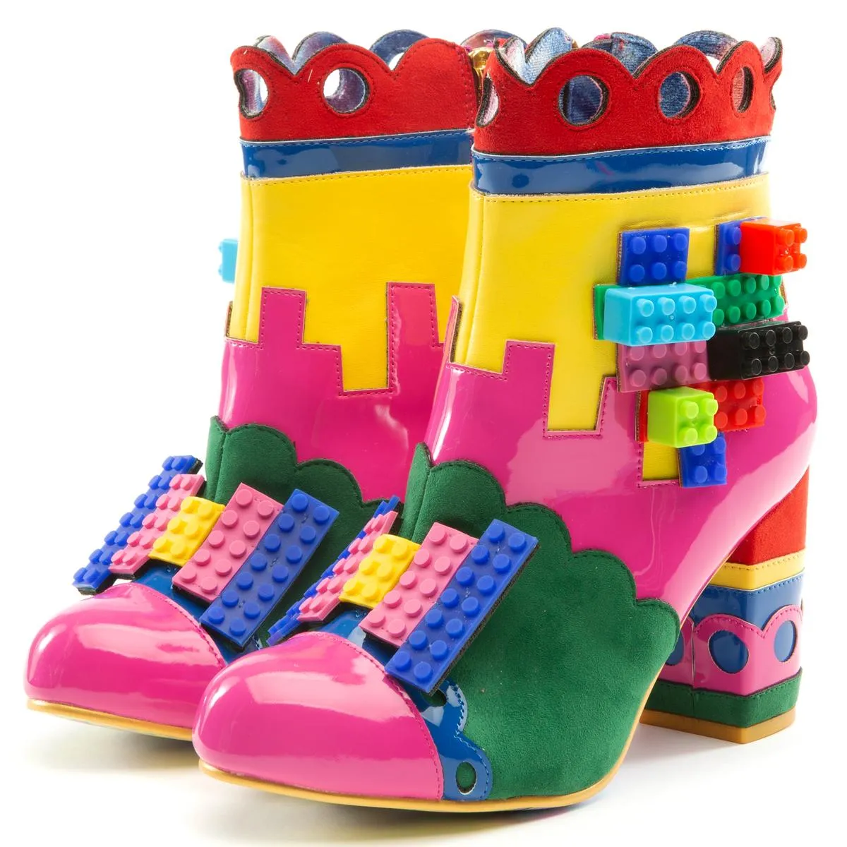 Building Love Platform Heel Boots