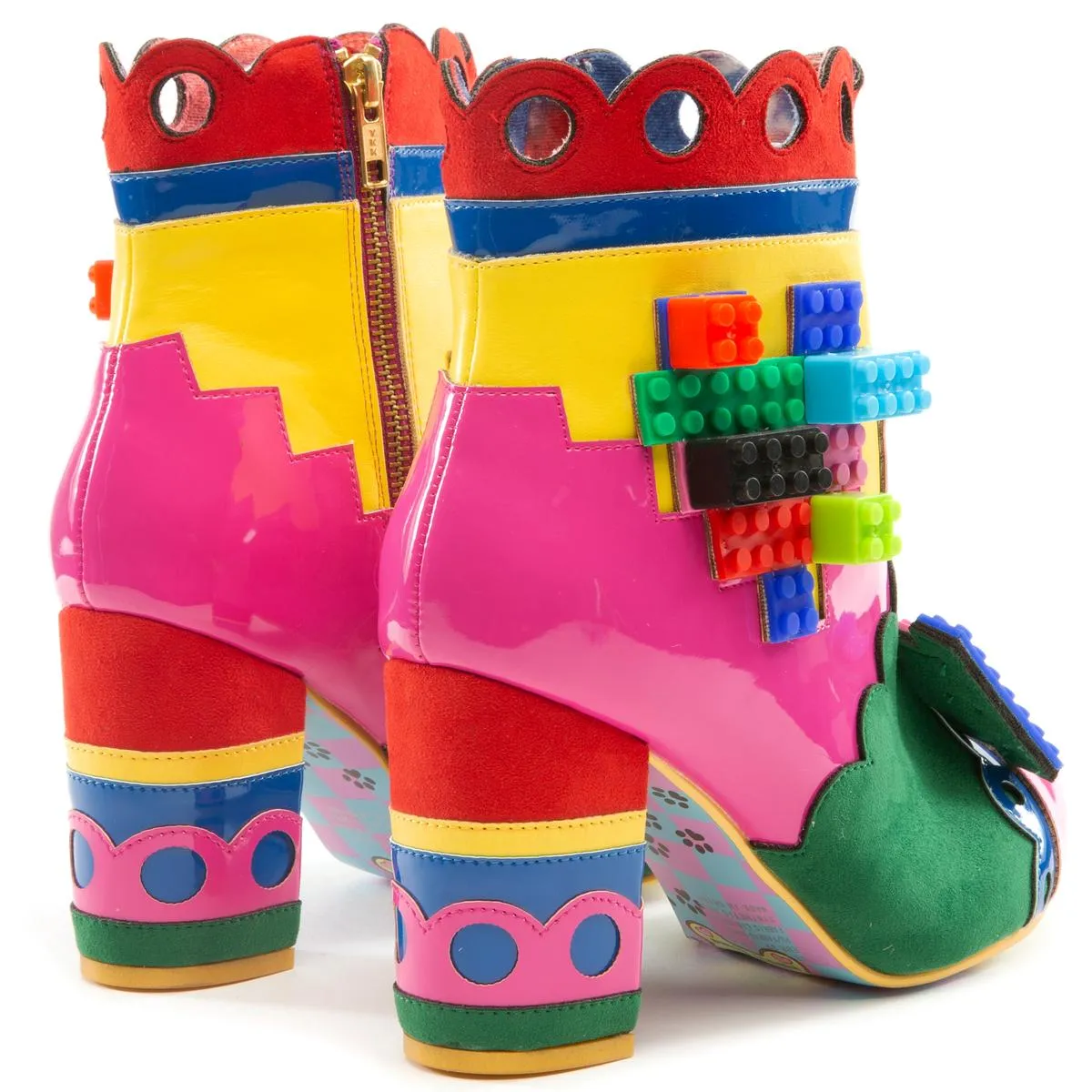 Building Love Platform Heel Boots