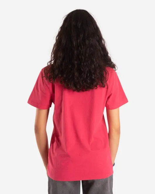 Casual Tee - Faded Dark Pink