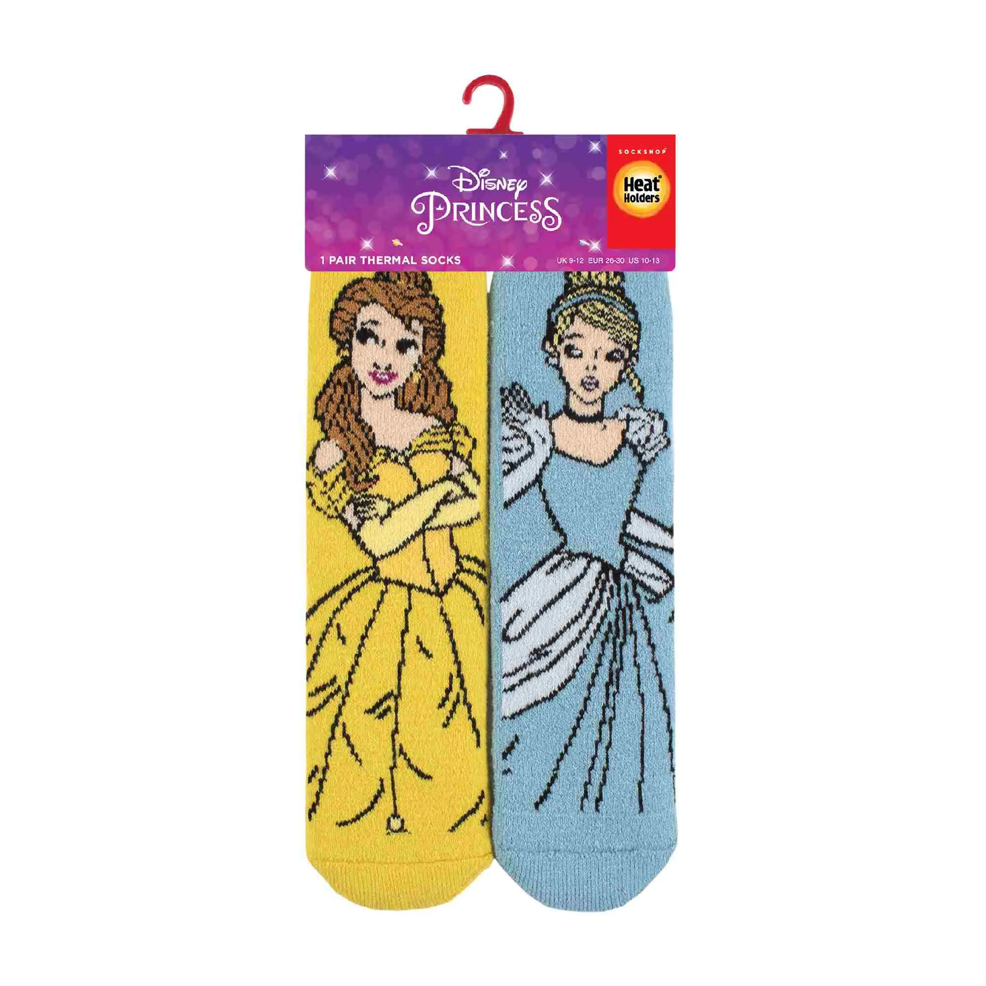 Children's Disney Princess Novelty Lightweight Thermal Socks