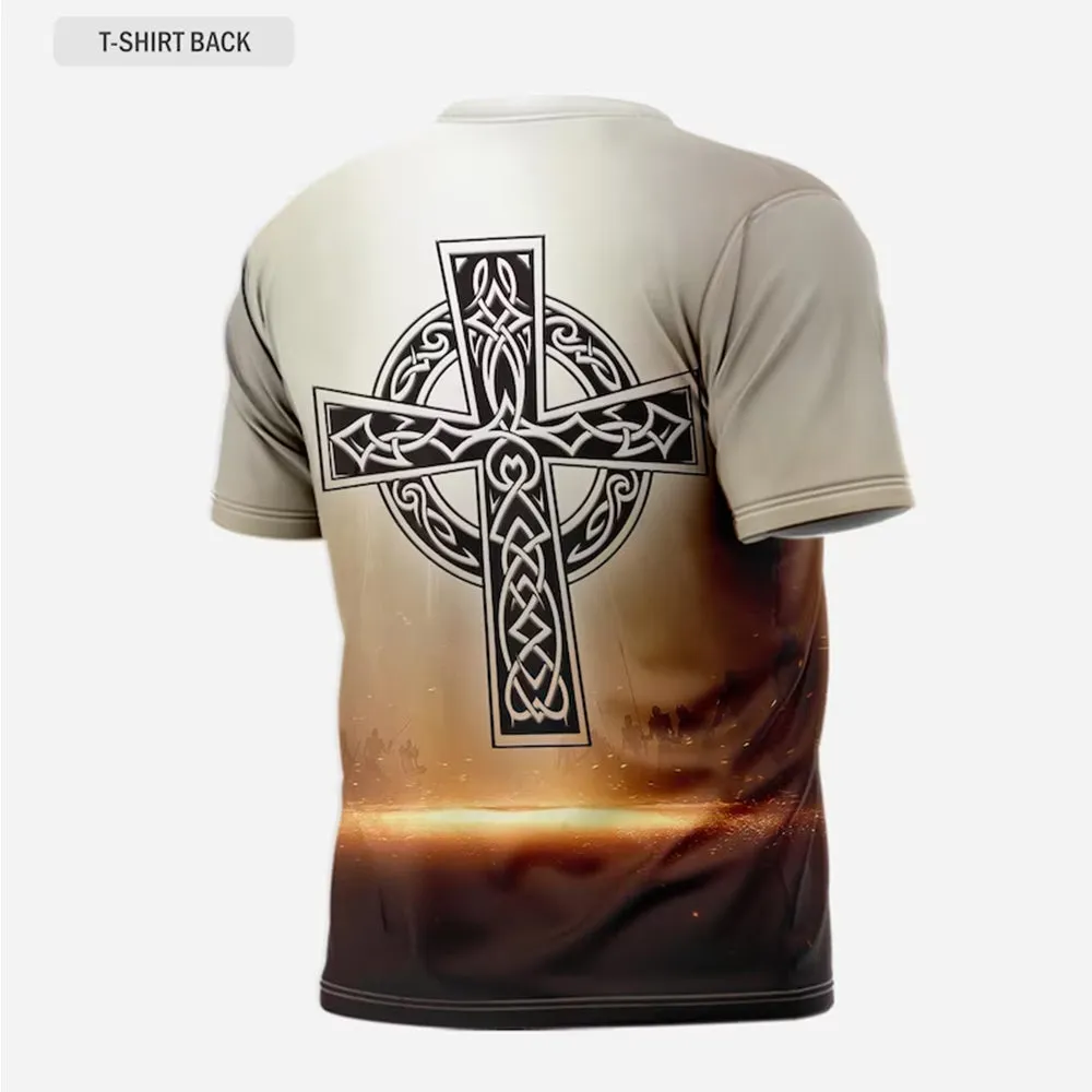 Christianartbag Clothing, Put On The Full Armor of God, Christian 3D T-Shirt, Christian 3D Hoodie, Christian 3D Sweater, Unisex 3D T-Shirt.