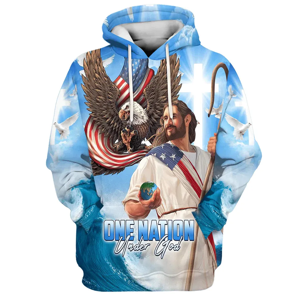 Christianartbag Clothing, Way Maker Miracle Worker Promise Keeper Light In The Darkness My God, Christian 3D Hoodie, Christian 3D Sweater, Personalized Hoodies.
