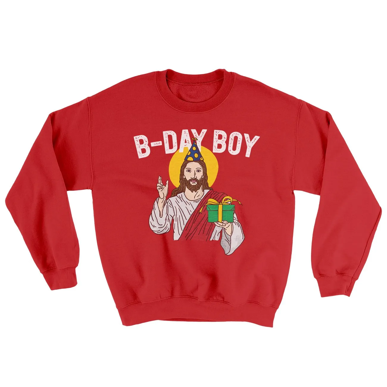 Christmas Birthday Boy Ugly Sweater