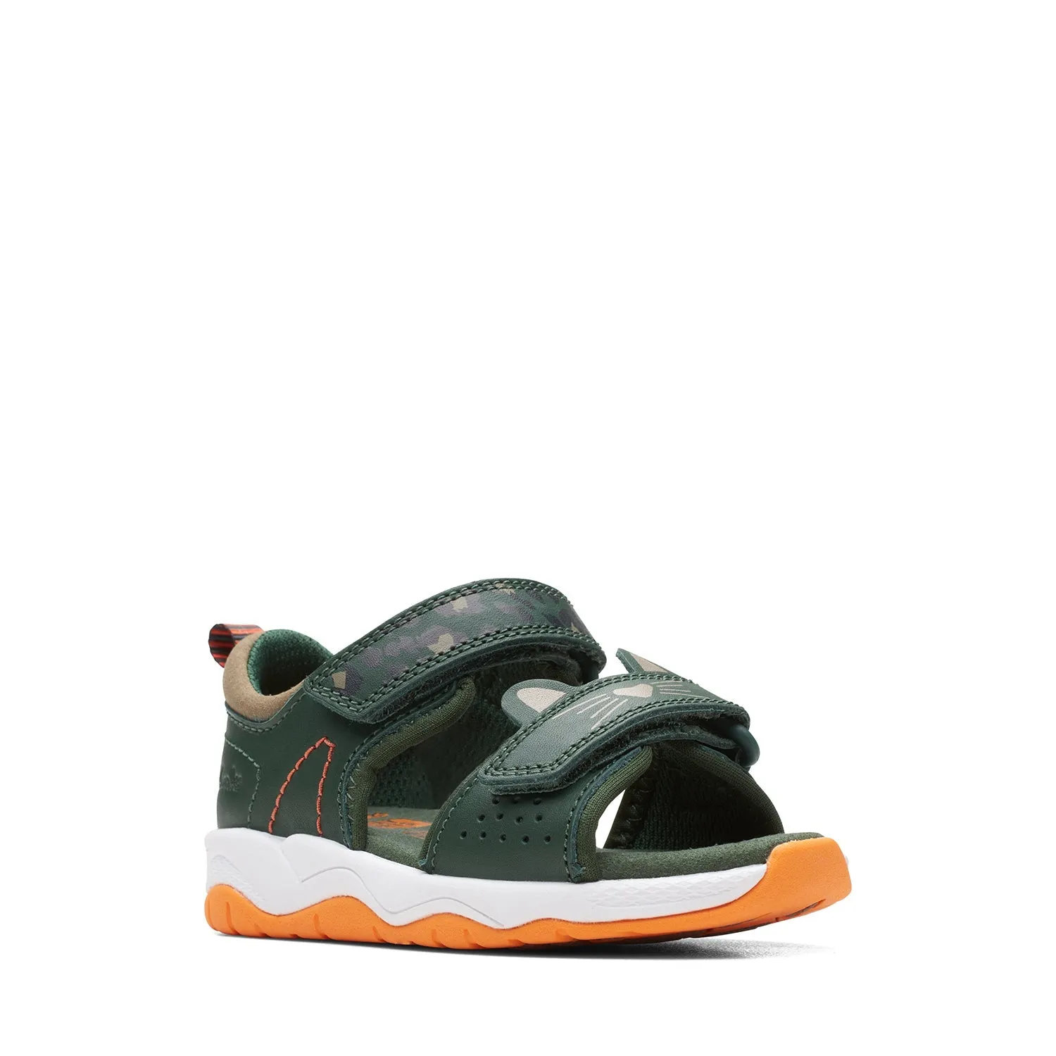 CLARKS BOYS CLOWDER PRINT TODDLER (WIDE FIT)