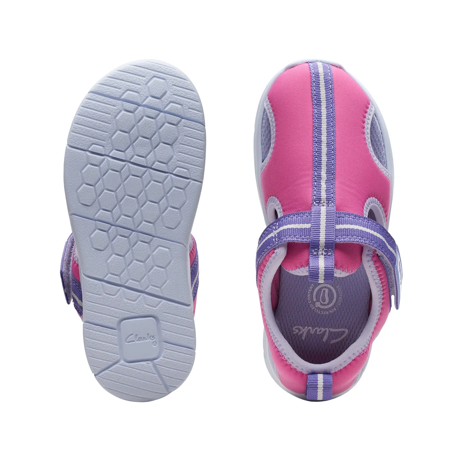 CLARKS GIRLS ATH WATER KID. (STANDARD FIT)